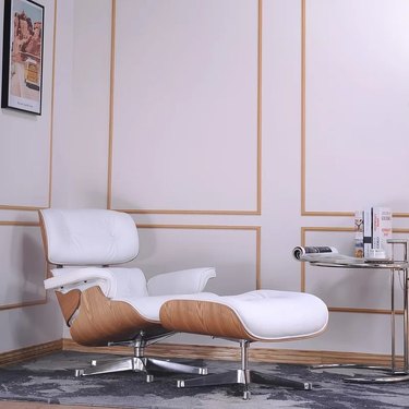 Eames style chair in white