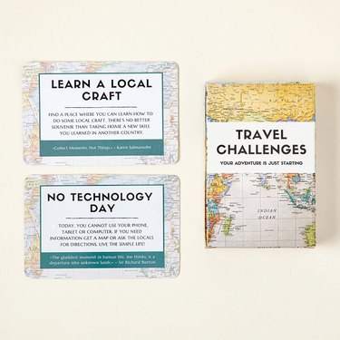 Travel Challenges Card Deck by Tiago Gomes and Liza Zuberi