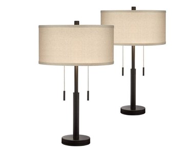 Industrial Bronze Table Lamps