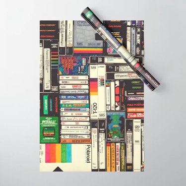 Society6 vintage wrapping paper