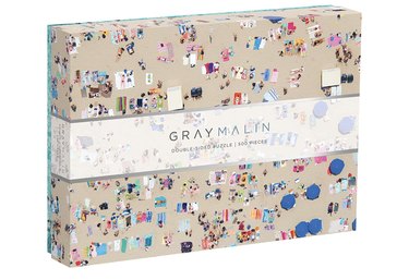 Gray Malin The Beach 2-Sided Puzzle, $16.44