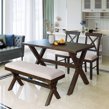 XD Designs 4-Piece Dining Room Table Set