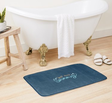 Lively Lexie Just Keep Swimming Bath Mat