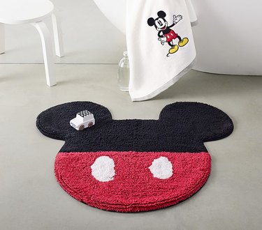 Pottery Barn Kids Mickey Mouse Bath Mat