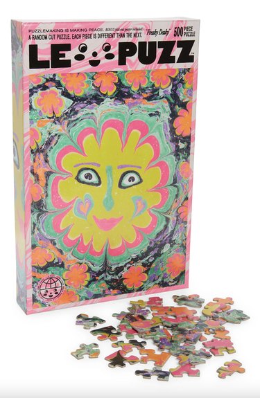 LE PUZZ Freaky Deaky 500-Piece Puzzle, $32