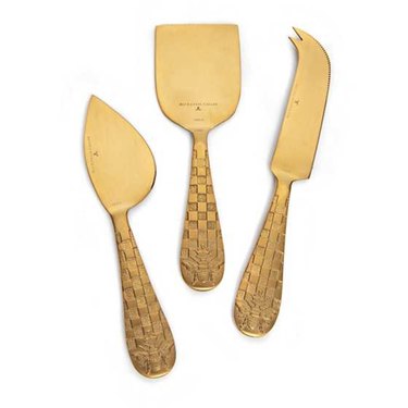 MacKenzie-Childs Queen Bee Cheese Knives, $48