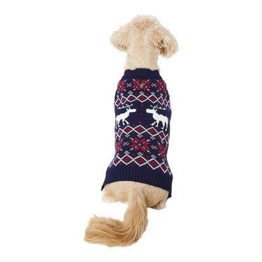 Frisco Moose Fair Isle Dog & Cat Sweater