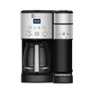 Cuisinart 12-Cup Stainless Coffee Maker and Single-Serve Brewer