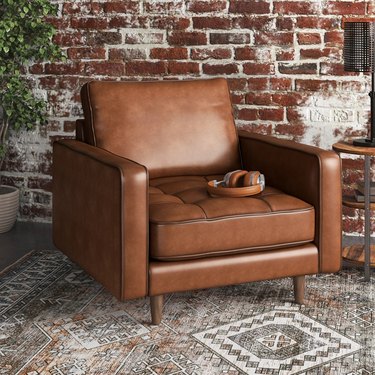 modern leather chair