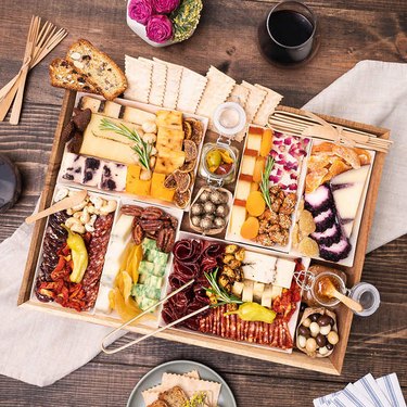 Boarderie Arte Fully-Arranged Charcuterie and Cheese Board