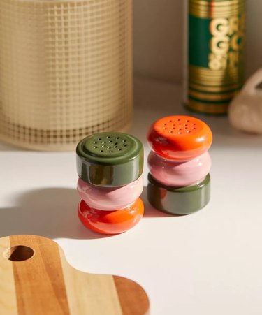 Urban Outfitters Lila Salt And Pepper Shaker Set