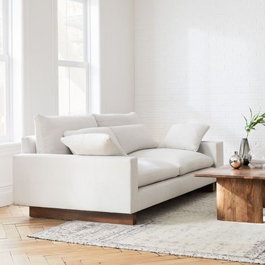 West Elm Harmony Down-Filled Sofa, starting at $1,799+