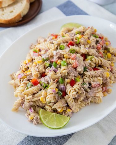 My Dominican Kitchen's Tuna Pasta Salad