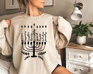 hanukkah sweatshirt