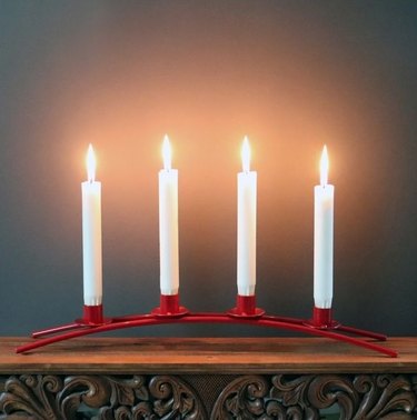 Ingebretsens Nordic Marketplace Red Swedish Advent Candleholder