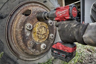 drill in tire