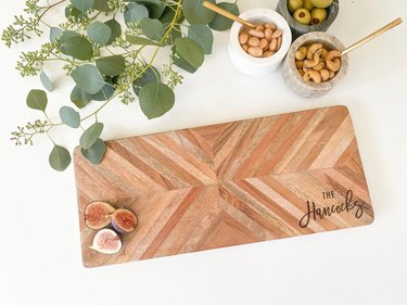 Forever Etched Gift Co. Personalized Charcuterie Board