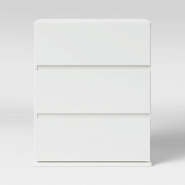 white dresser