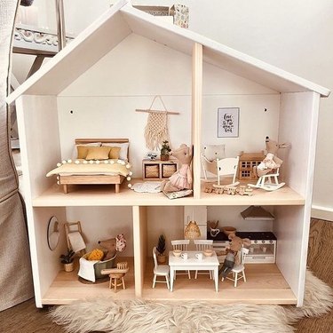 A bit of boho IKEA Flisat dollhouse
