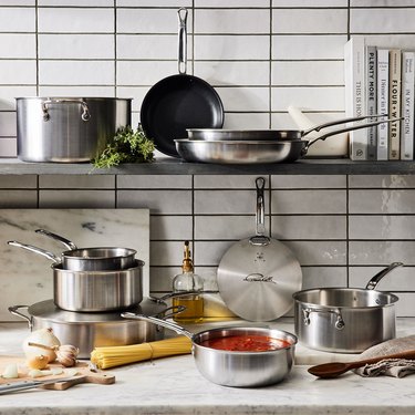 Hestan Thomas Keller Insignia Stainless Steel 11-Piece Cookware Set