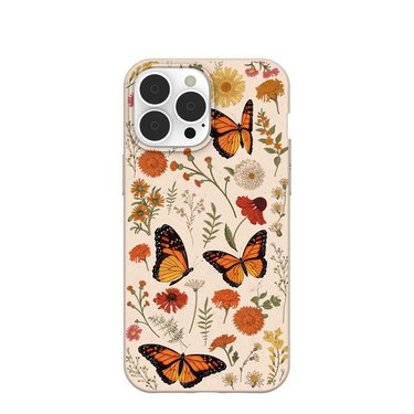 Pela Case Seashell Monarch Butterfly iPhone 13 Pro Max Case