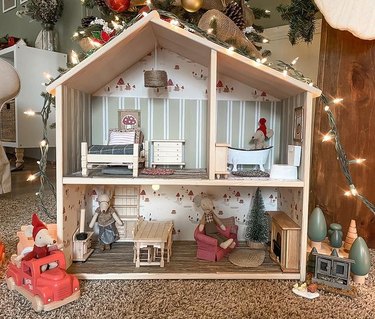 DIY holiday gifts: IKEA dollhouse hack