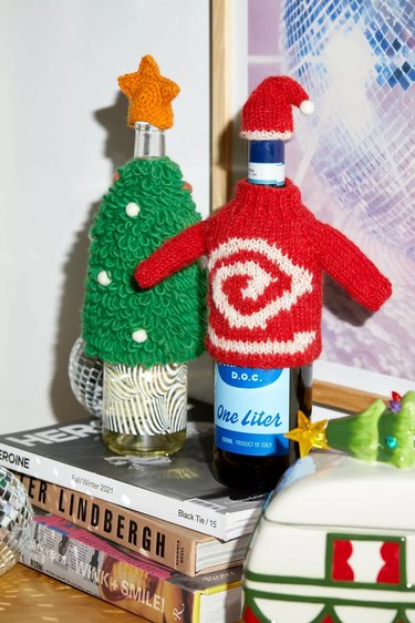 Urban Outfitters Festive Bottle Cover Set
