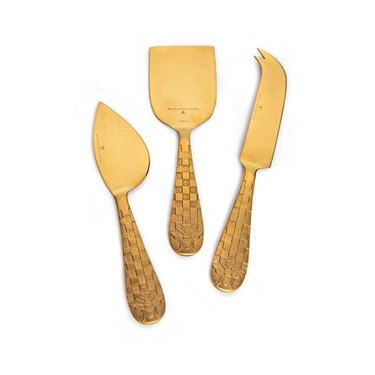 Mackenzie-Childs Queen Bee Cheese Knives