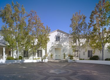 exterior of home with trees