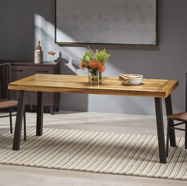 Target Christopher Knight Home Sparta Acacia Wood Dining Table, $257.39