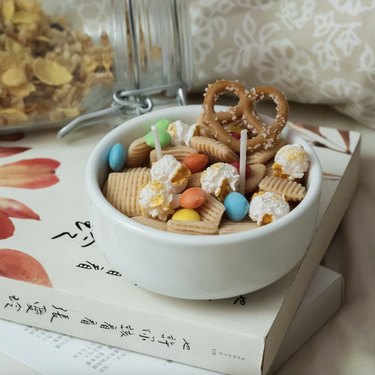South Lake Gifts Trail Mix Cereal Bowl Candle