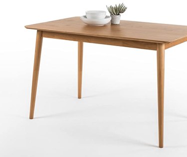 Zinus Natural Wood Dining Table, $187