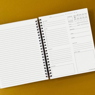 The Daily Page 3-Month Planner and Journal