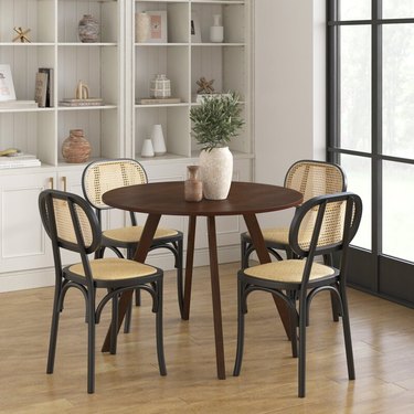 Wilkey Solid Wood Dining Table, $213