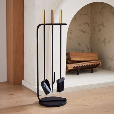 West Elm Willow Fireplace Tools