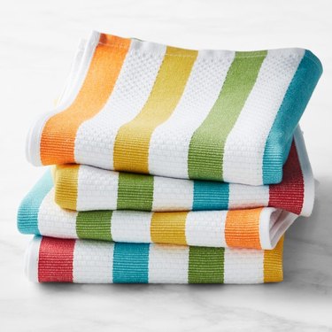 Williams Sonoma Rainbow Stripe Towels