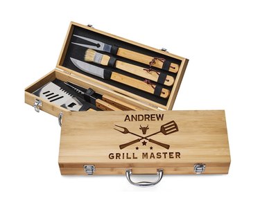 customized grill tool set