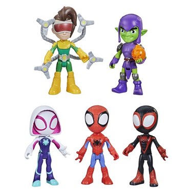 Marvel Spidey and His Amazing Friends Web Squad Figure Collection