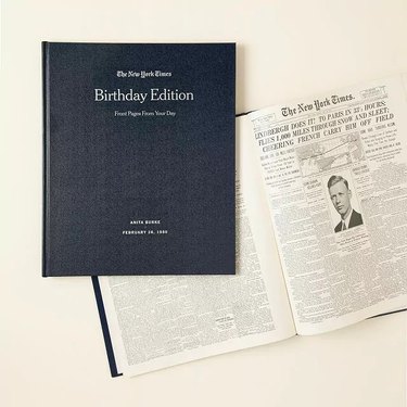 birthday book