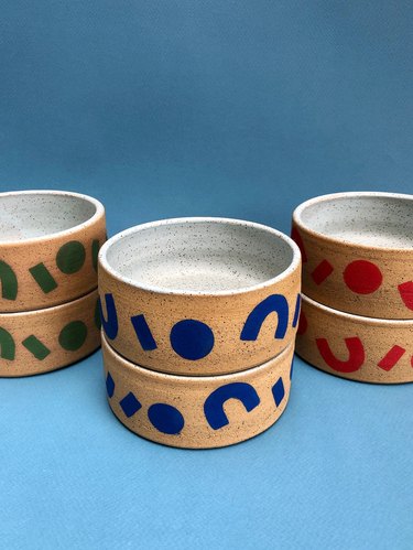 painted pet bowls