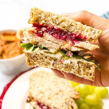 Family Food on the Table's Leftover Thanksgiving Turkey Sandwich