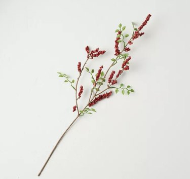 winterberry faux stem