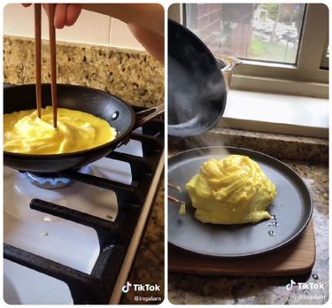 How to make a tornado omelet