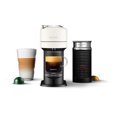 Nespresso Vertuo Next Coffee and Espresso Machine by De'Longhi With Milk Frother