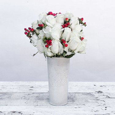 The Bouqs Co. Snowfall Flower Arrangement