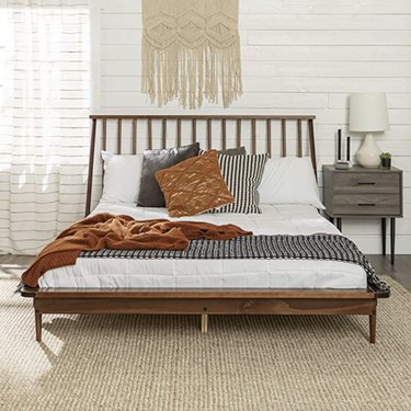Home Accent Furnishings Wood Spindle Bed
