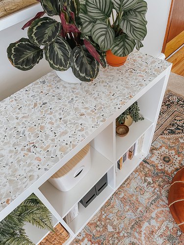 How to Cover Cabinets with DIY Removable Wallpaper