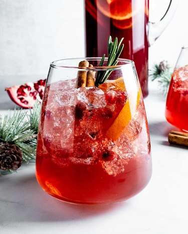 Whisked Away Kitchen's Spiced Pomegranate Punch