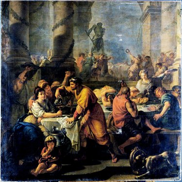 "Saturnalia" by Antoine Callet