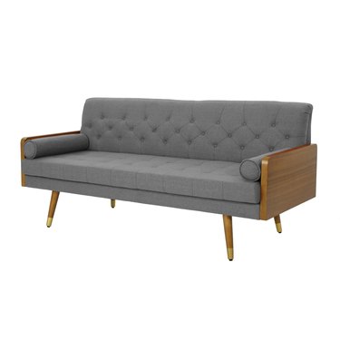 Noble House 72.3-Inch Tufted Sofa